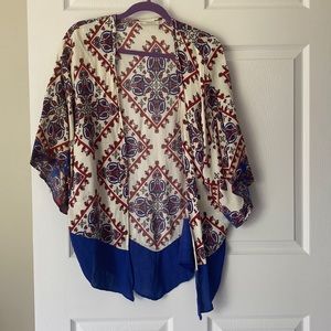 4/$10 Zara Multicolored Light Cardigan